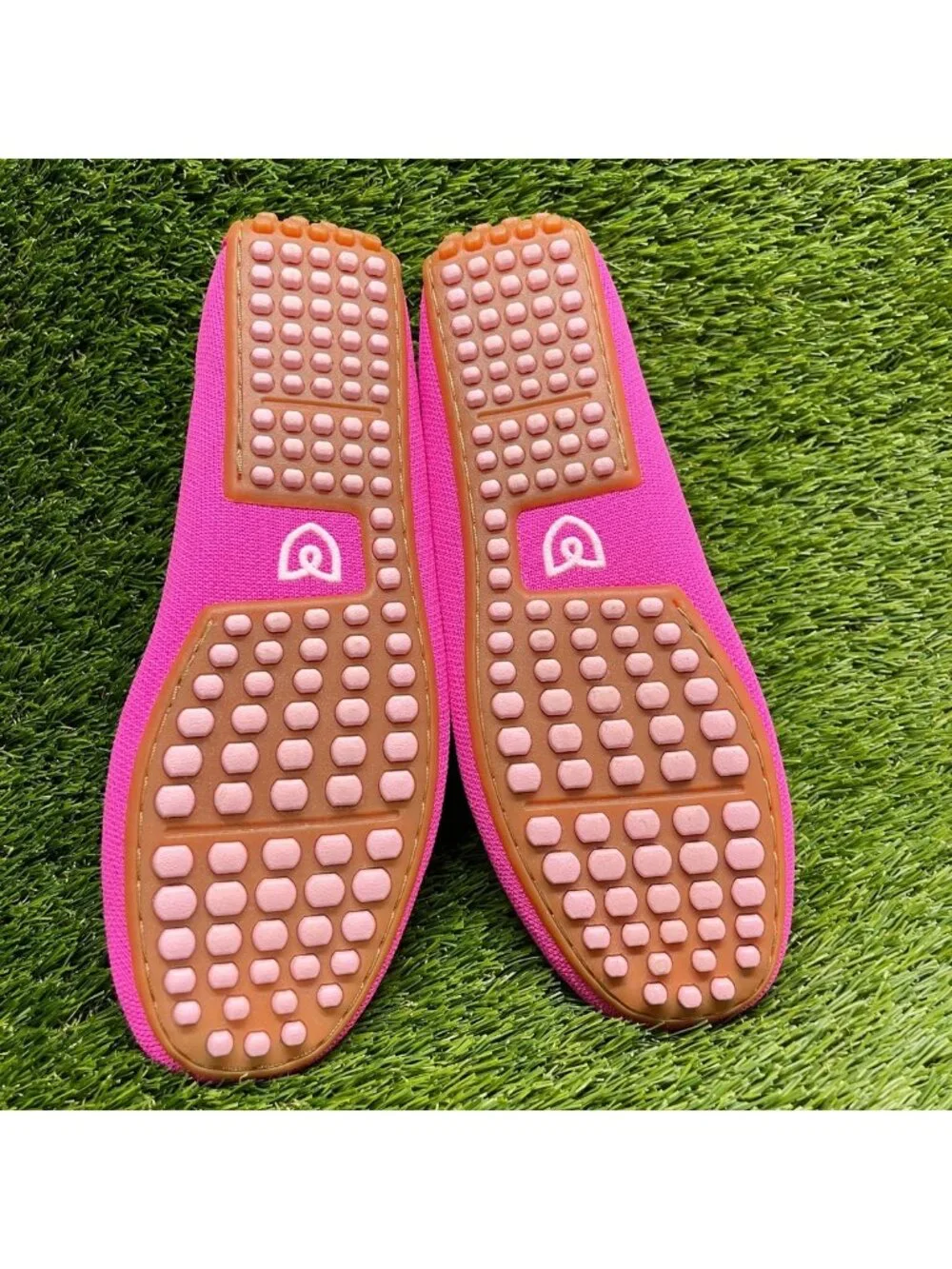 Rothy's The Driver Womens Size 8.5 Pink Casual Walking Slip-On Loafers Shoes